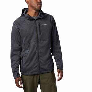 Columbia Outdoor EleHerrts™ Hooded Full Zip Jacka Herr Svarta (RBSAG2463)